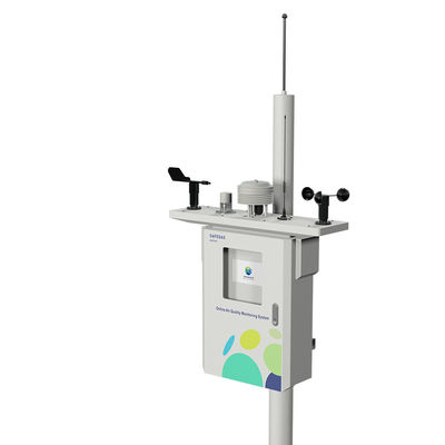 Industrial Ambient Air Emission Monitoring System With Multi-Gas Monitoring Real-Time Data Upload, And Outdoor Shield Protection