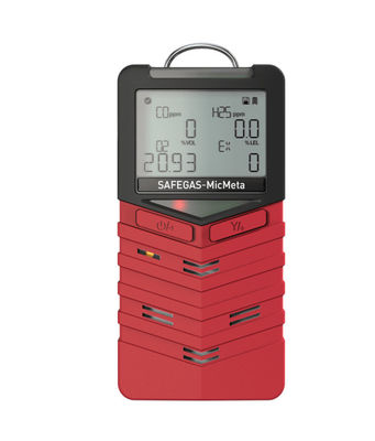 IP66/IP68 Diffusion Multi Gas Detector Portable Gas Detector with 24h Standby Time
