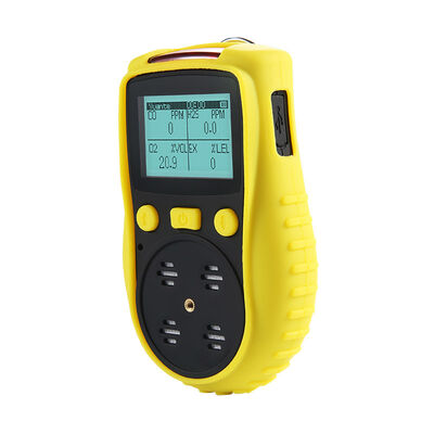 IP65 Portable Multi Gas Detector O2 CO SO2 Electrochemical Multi Gas Monitor for Industrial Safety Monitoring