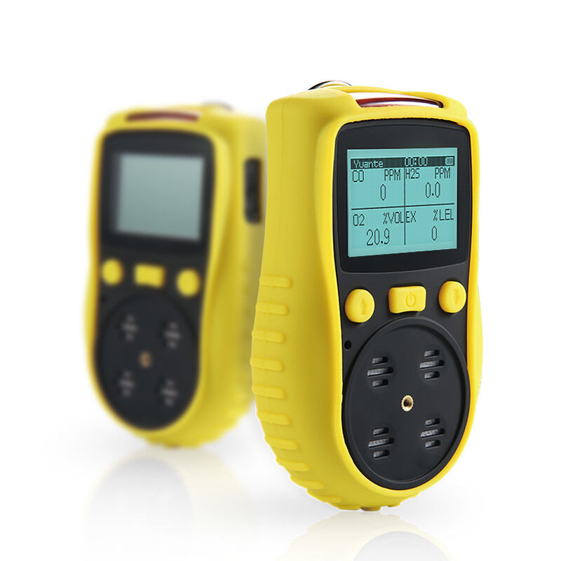 Portable Multi-Gas Detector with Diffusion Sampling, Ex ia IIC T4, and IP65 Protection