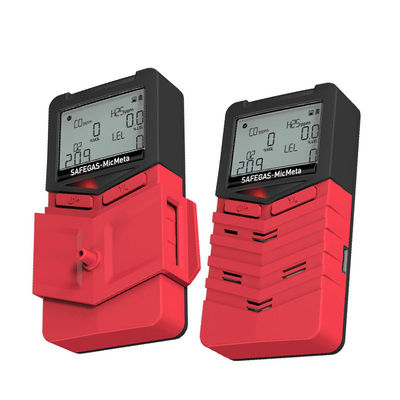 Safegas 4 In 1 Multi Gas Detector with IP66/IP68 Protection and Bluetooth Transmission for Industrial Safety